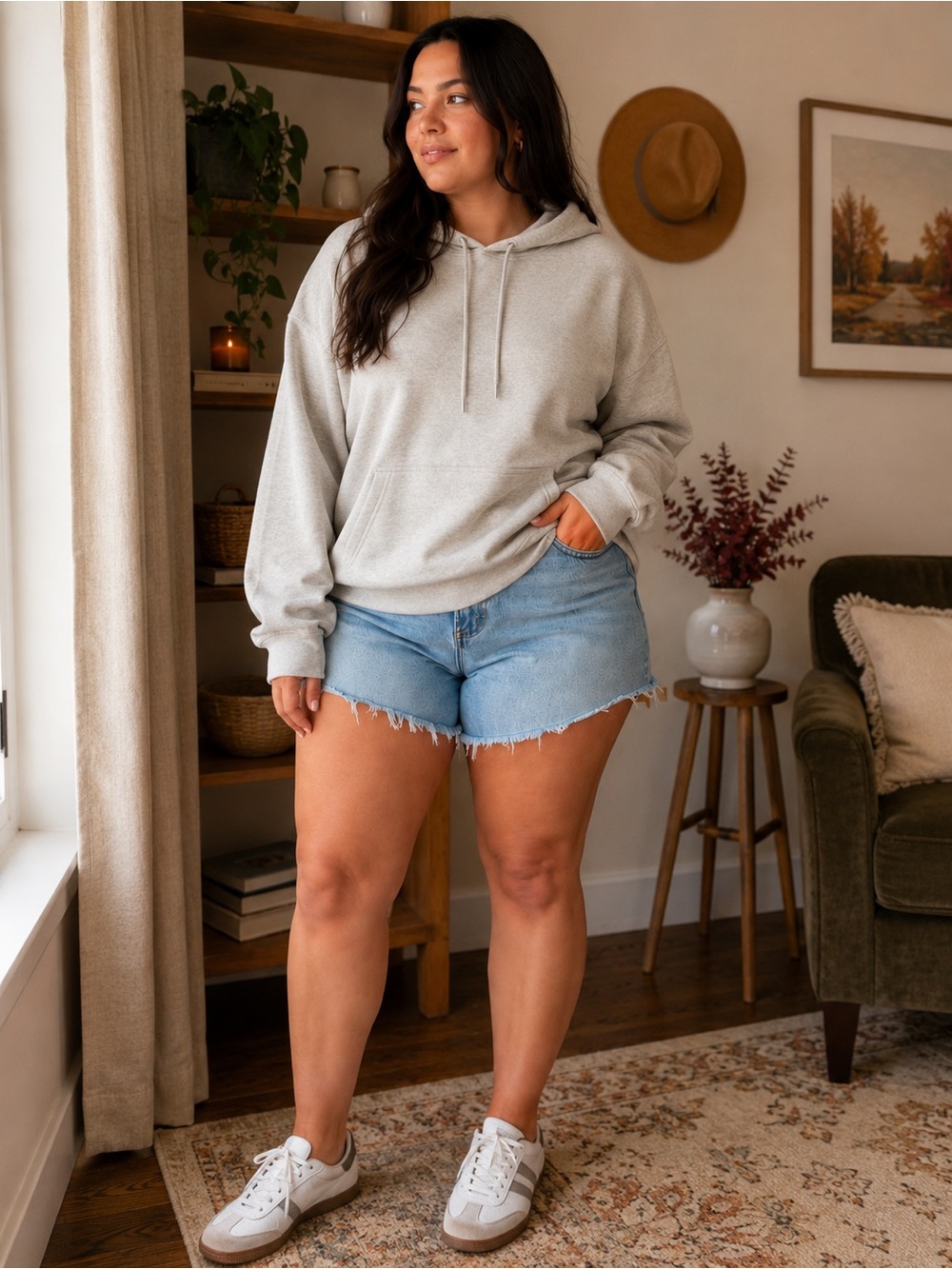 Abercrombie Curve Love High Rise ’90s Relaxed Cutoff Denim Shorts Size 35/20 NWT